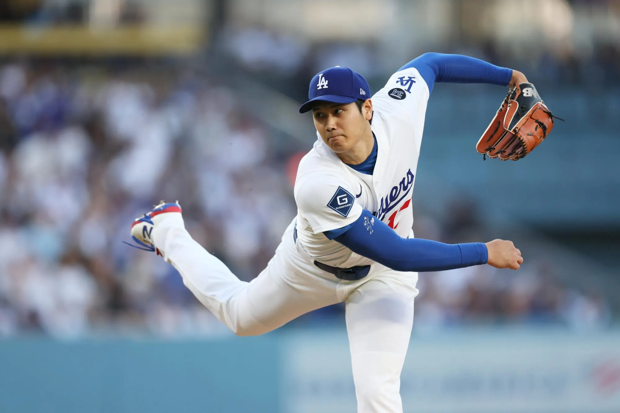 Shohei Ohtani in a Dodgers Jersey? His First Pitch Just Shut Down the Internet