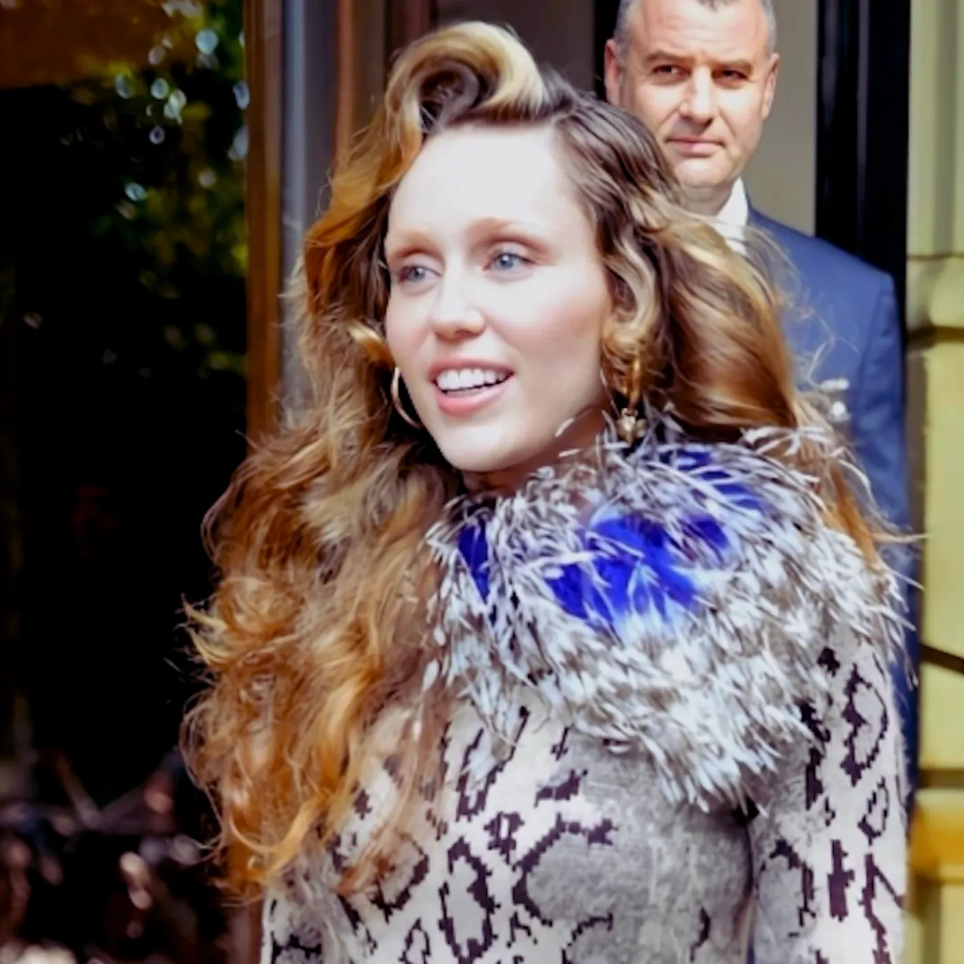 image_685264dd41cdf Miley Cyrus Sparks Fashion Frenzy with Bleached Brows and Fierce Cheetah Mini