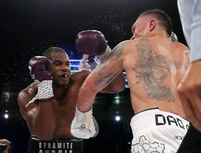 What makes Dubois believe that this time Usyk won't be able to get up?