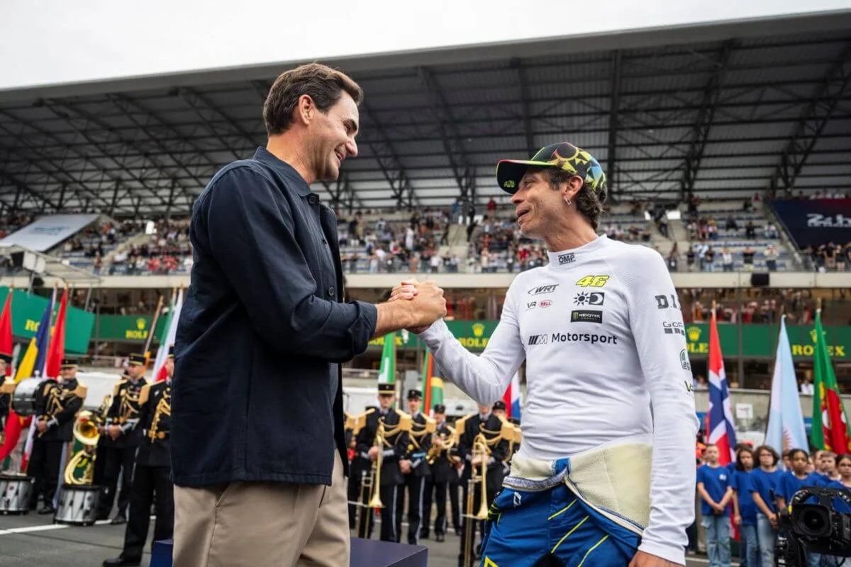 Two Legends.One Private Encounter. What Federer Told Rossi Will Leave You Speechless