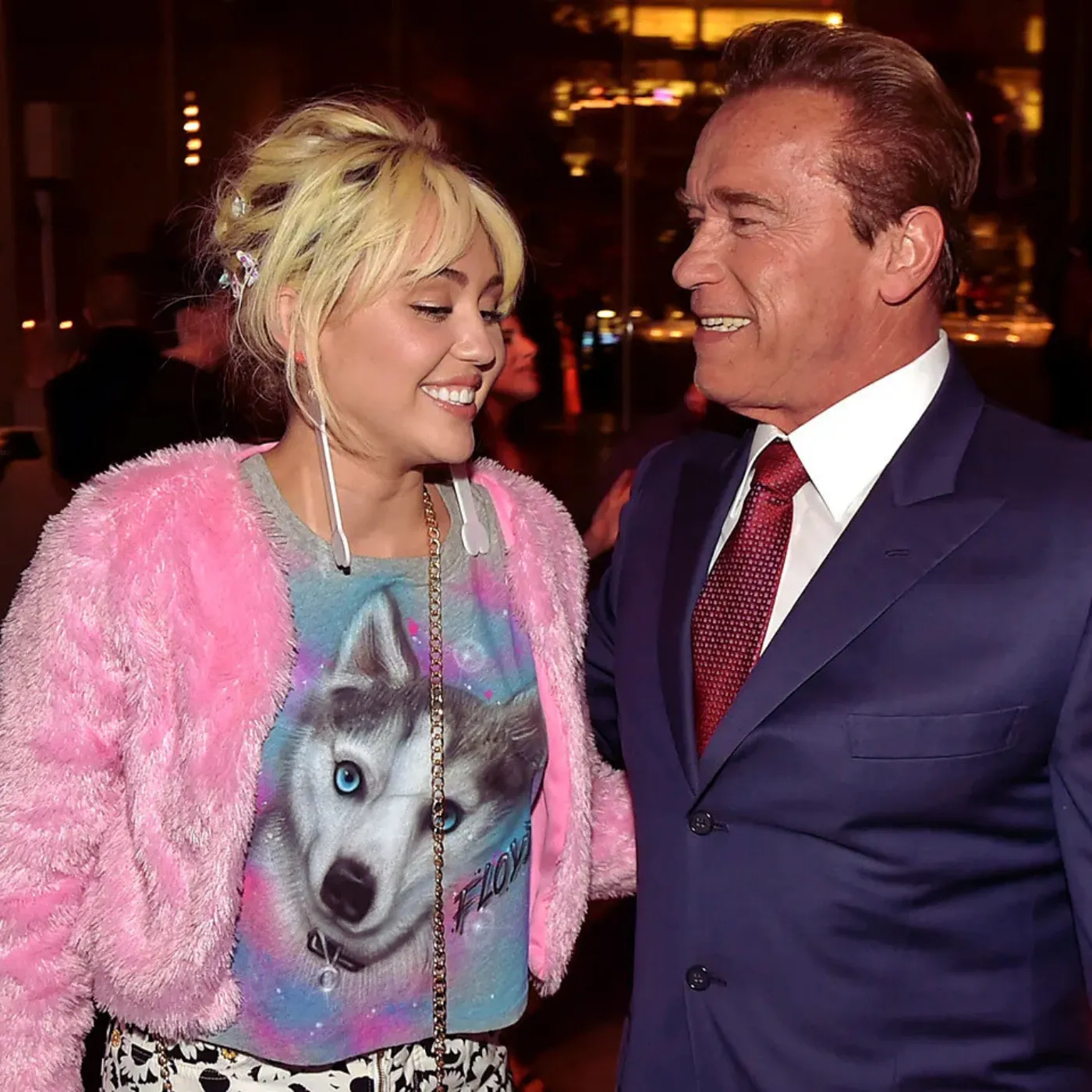 Arnold Schwarzenegger Just Dropped the Truth About Miley Cyrus Dating His Son Patrick