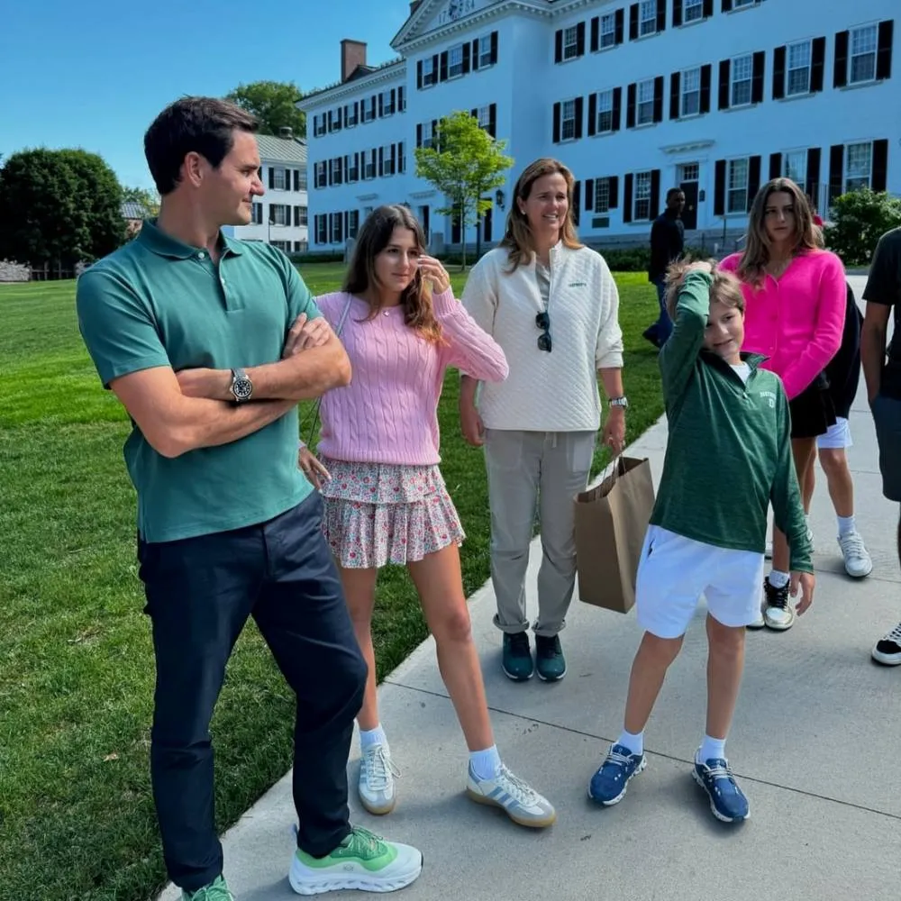 What Is Roger Federer Desperately Trying to Hide About His Kids?