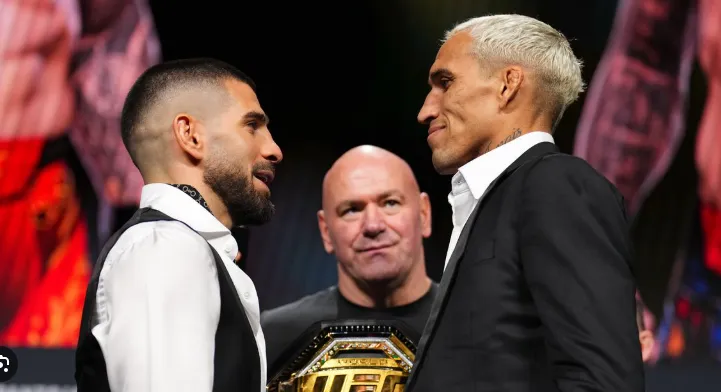 Ilia Topuria promises to knock out Charles Oliveira in the first round on Saturday night?