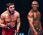 Islam Makhachev demands Kamaru Usman to wait in line for the UFC welterweight championship. 1 Islam Makhachev demands Kamaru Usman to wait in line for the UFC welterweight championship.