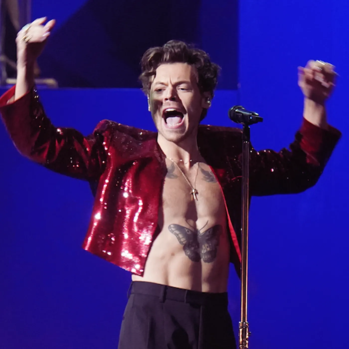 image_6861f73fe94e5 Harry Styles Sparks Uproar with Wild Glastonbury Stunt Ignites Frenzy