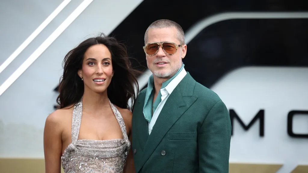 image_6864f29d93277 Shocking: Brad Pitt and Ines de Ramon Accused of 'Faking' Affection on the Red Carpet