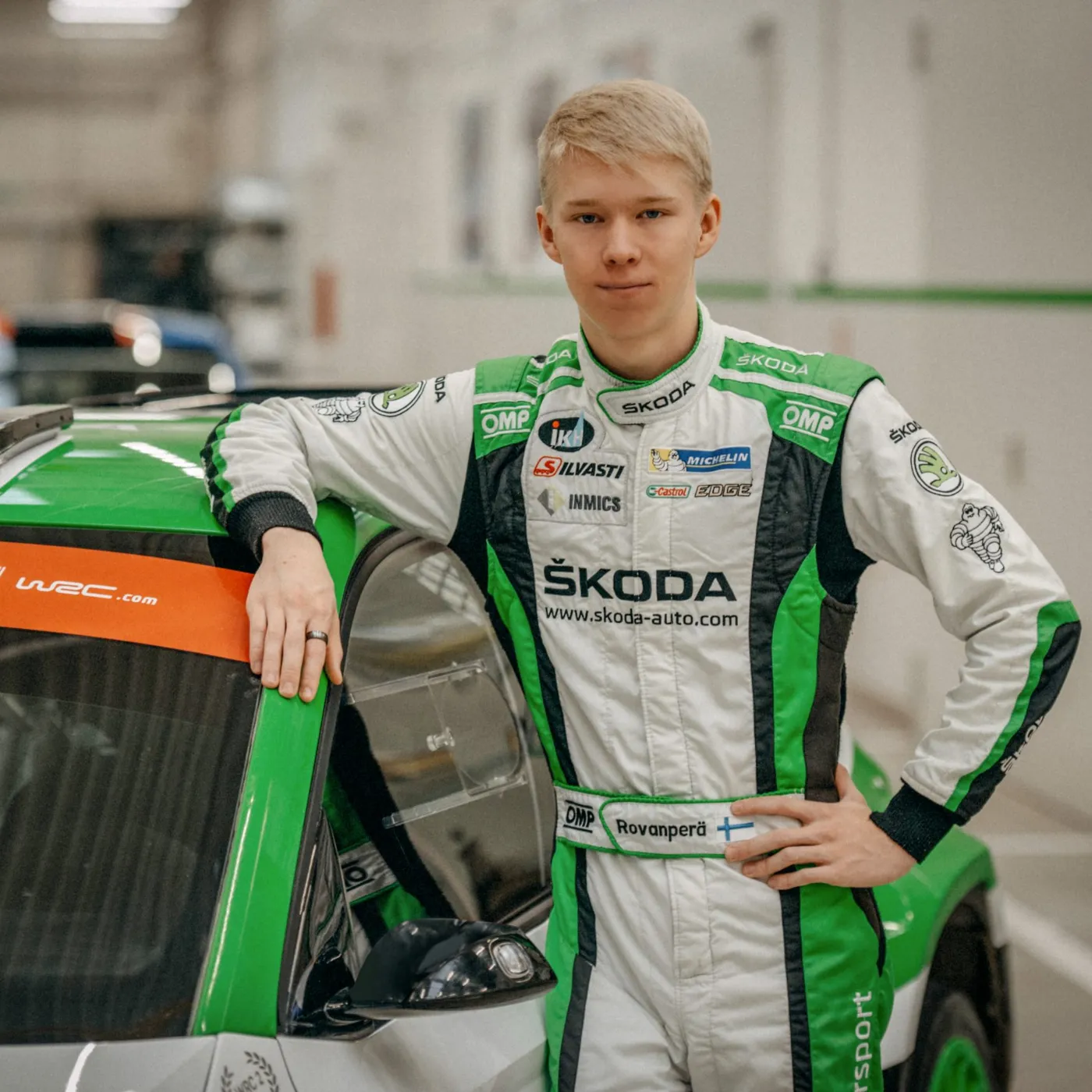 image_6864f5c237439 Kalle Rovanperä's reaction after hearing the news about Finnish legend Kimi Räikkönen's return to the WRC series next year.