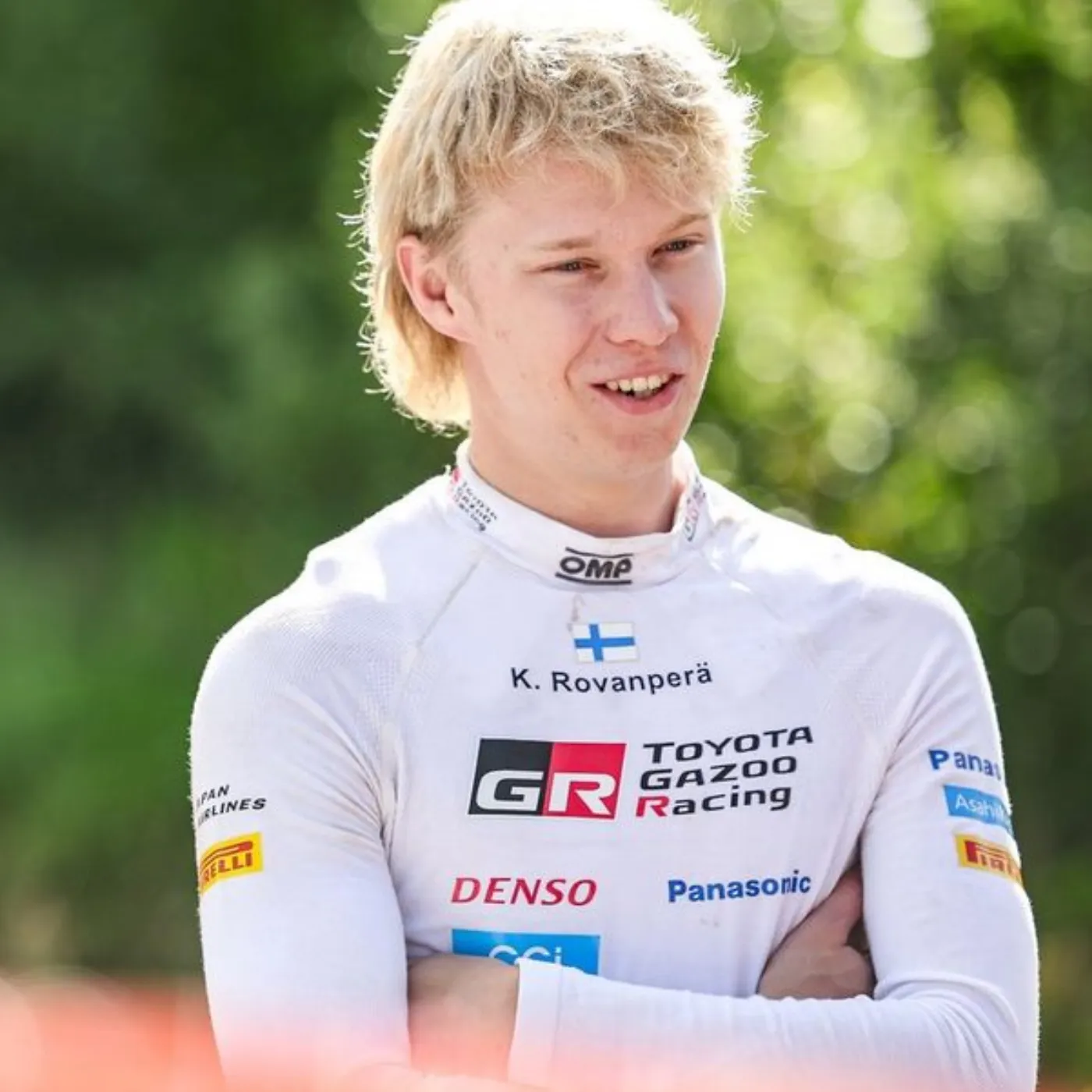 image_6864f5c31100b Kalle Rovanperä's reaction after hearing the news about Finnish legend Kimi Räikkönen's return to the WRC series next year.