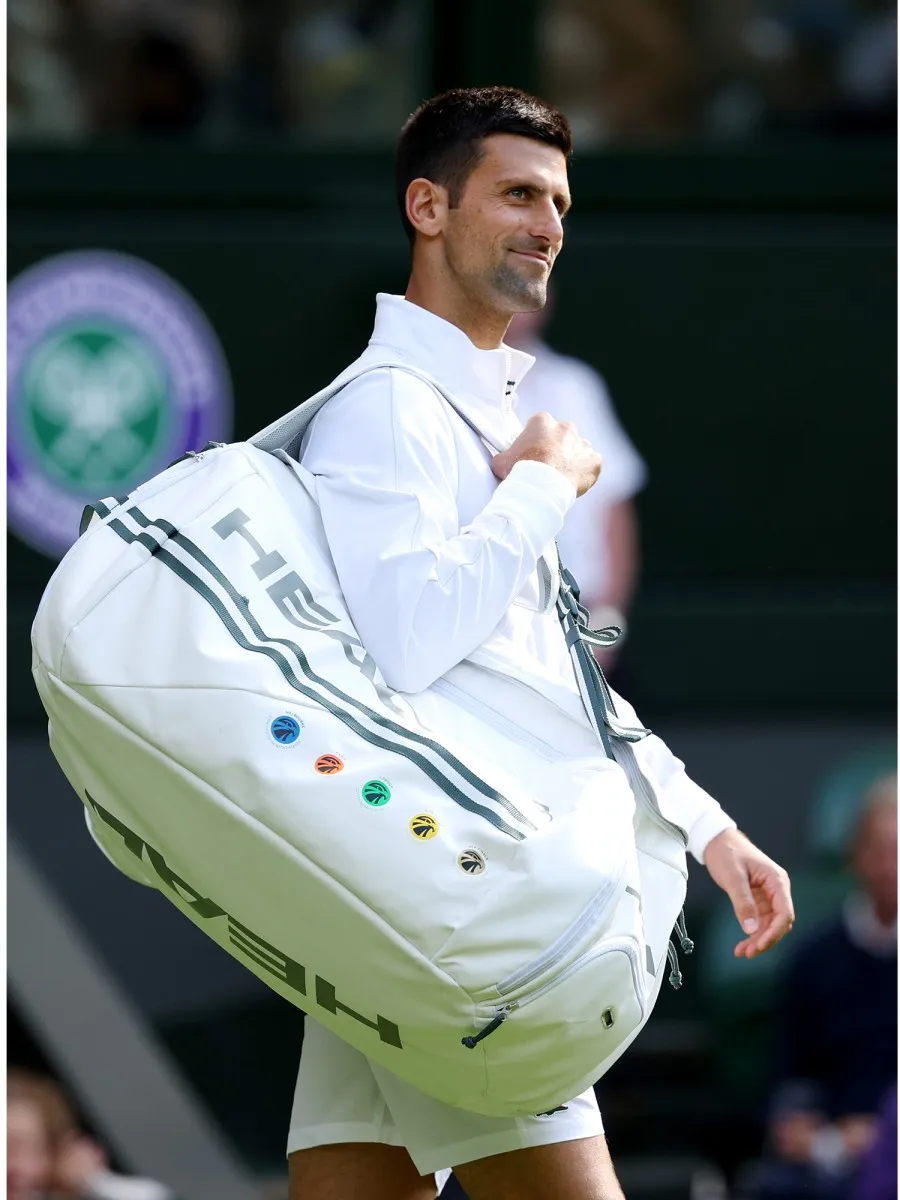 Djokovic’s Courtside Bag Isn’t Just a Flex — It Might Be the Boldest Legacy Statement in Sports History