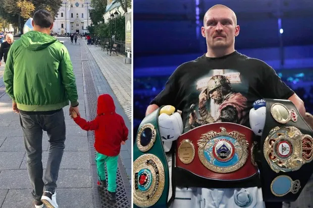 image_6867331ab67fd Emotional Moment: Usyk Trains Intensively Under the Proud Gaze of His Son