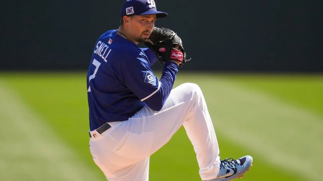 Check Swing or Robbery? Blake Snell's Strikeout on Hyeseong Kim Has Fans Fuming
