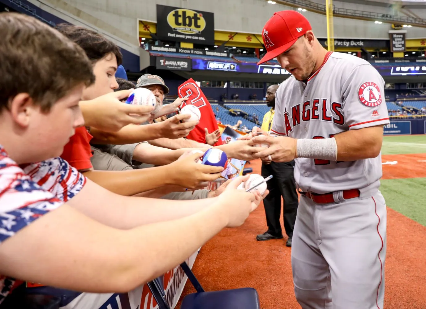 Forget the Home Runs — What Mike Trout Just Did for These Kids Is Going Viral