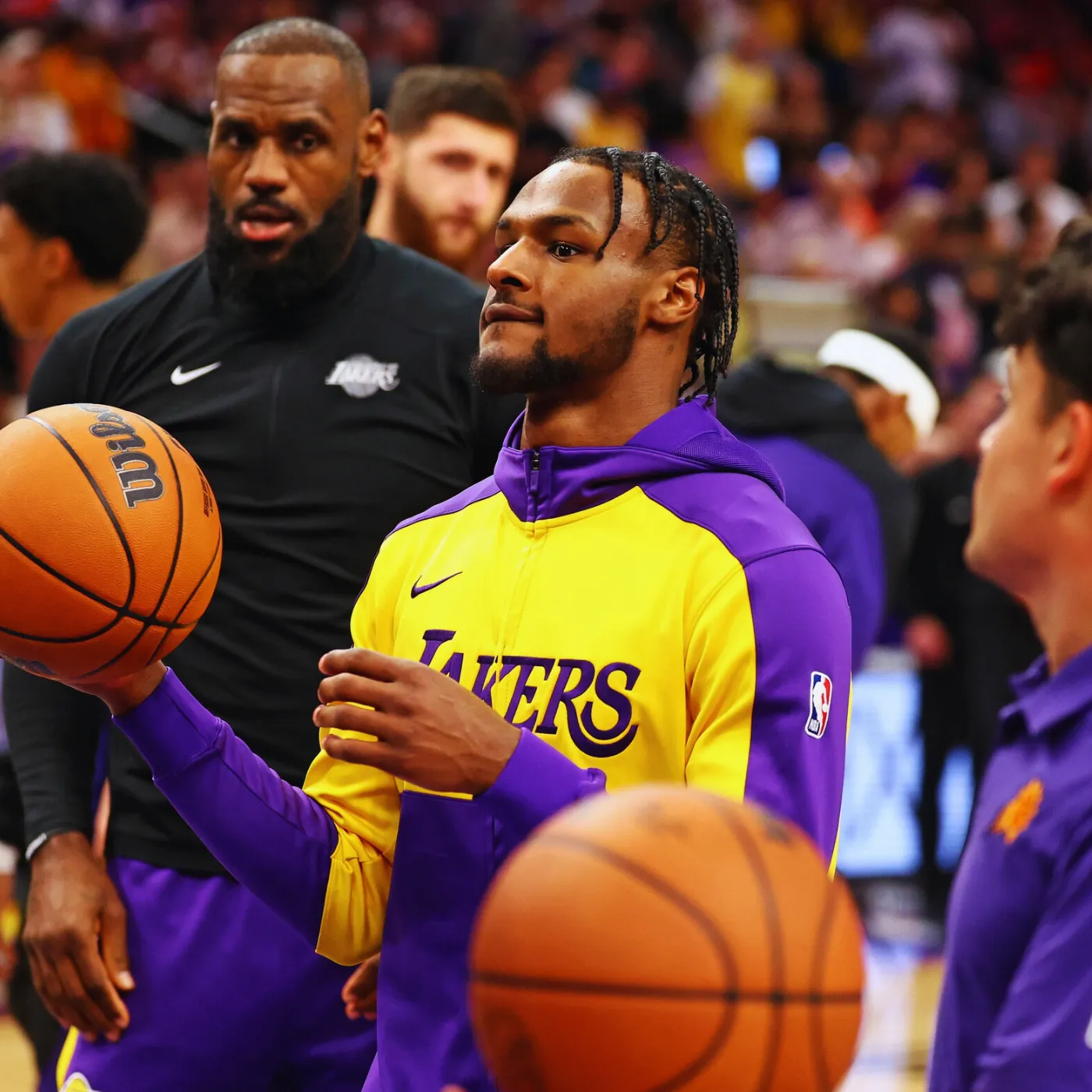 image_686df1982d464 Bronny James Humiliates Spurs Defender with Savage Summer League Dunk