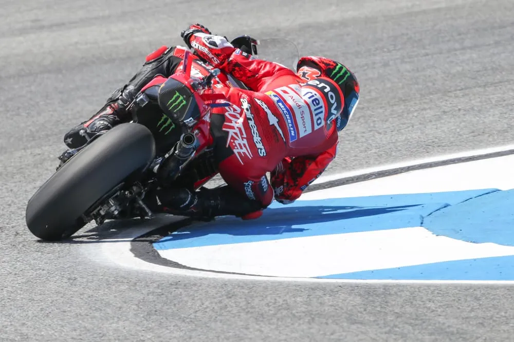 image_6871c56312637 Day 1 MotoGP Germany: Pecco Bagnaia Risks Everything with the Threat of Elimination!