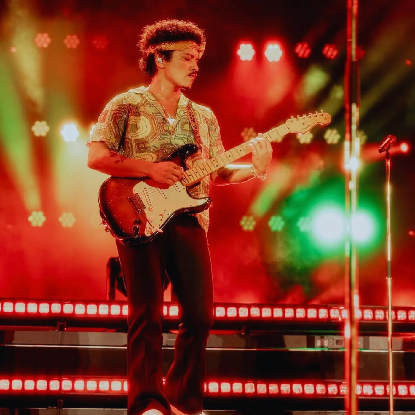 Bruno Mars Storms LA With ROSÉ Sparks Deadline Tour Uproar