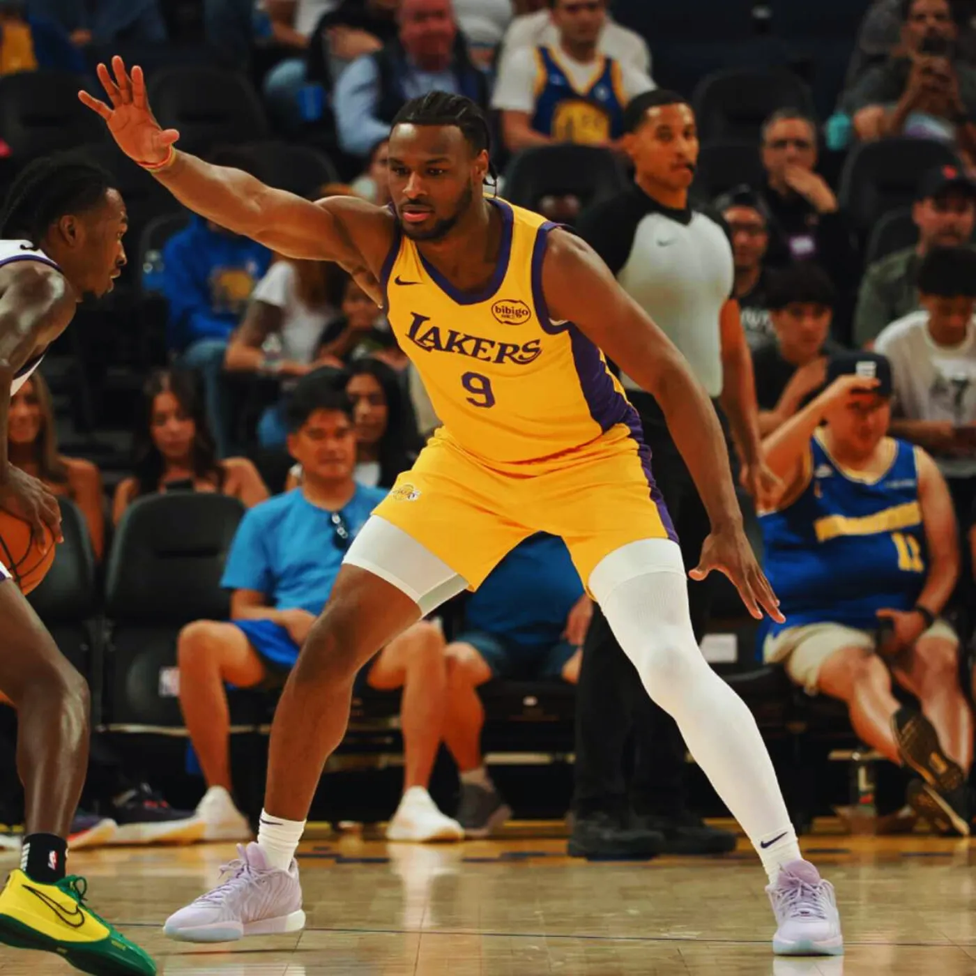 image_68748b39cc12e Bronny James Shakes NBA World as LeBron James Coaches Courtside