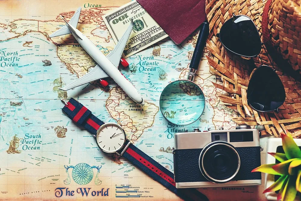How can you travel the world with a full wallet? The answer lies in "An option few dare to try."