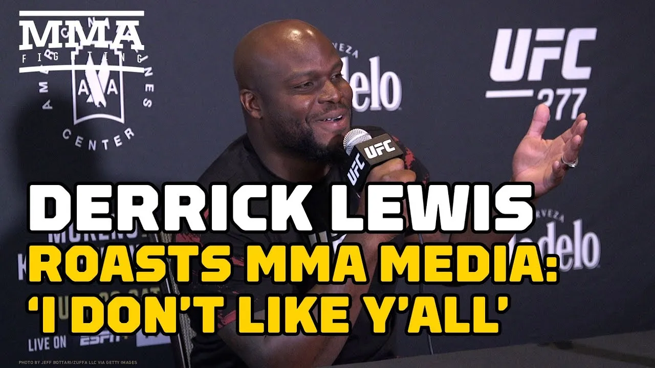 Derrick Lewis is just a media pawn