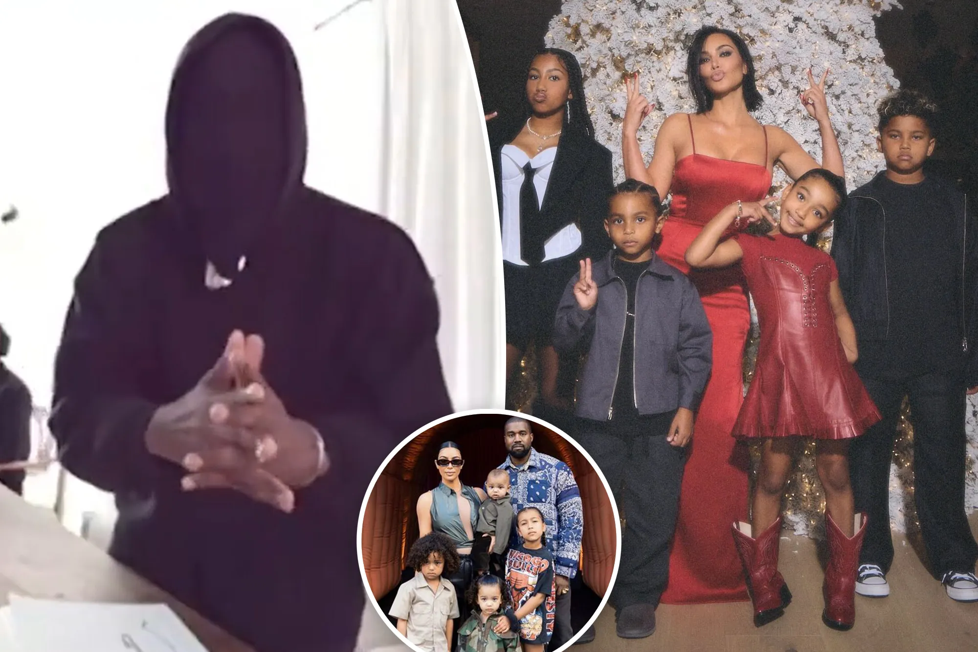 image_68789facb3554 Kanye West Accuses Kim of Restricting Access to Their Kids, Says 'I’m a Father Being Pushed Aside