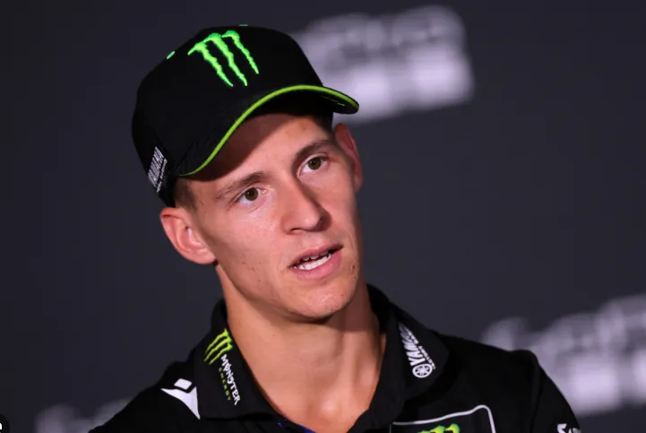 Technical disagreement? Fabio Quartararo opposes the V4 project at Yamaha.