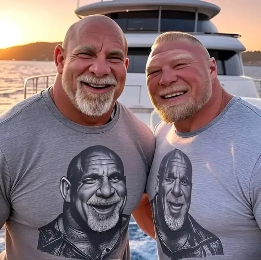 Unlikely Brothers in the Ring: How Brock Lesnar and Goldberg’s Real-Life Bond Created an Unstoppable Force in Wrestling History
