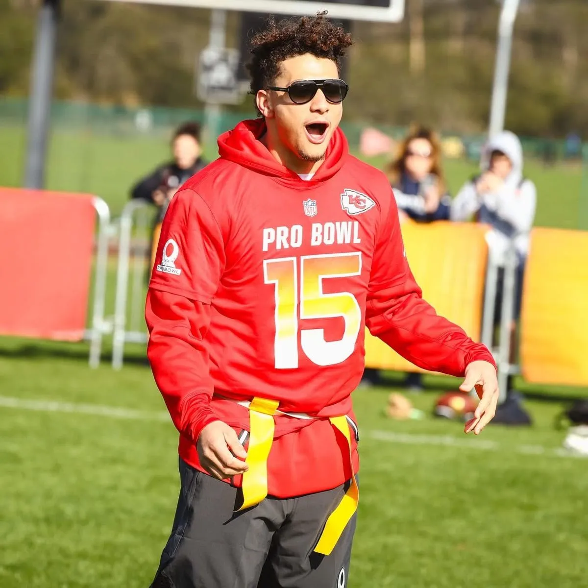 Even Patrick Mahomes Couldn't Believe What He Just Saw — This Flag Football Catch Broke the Internet