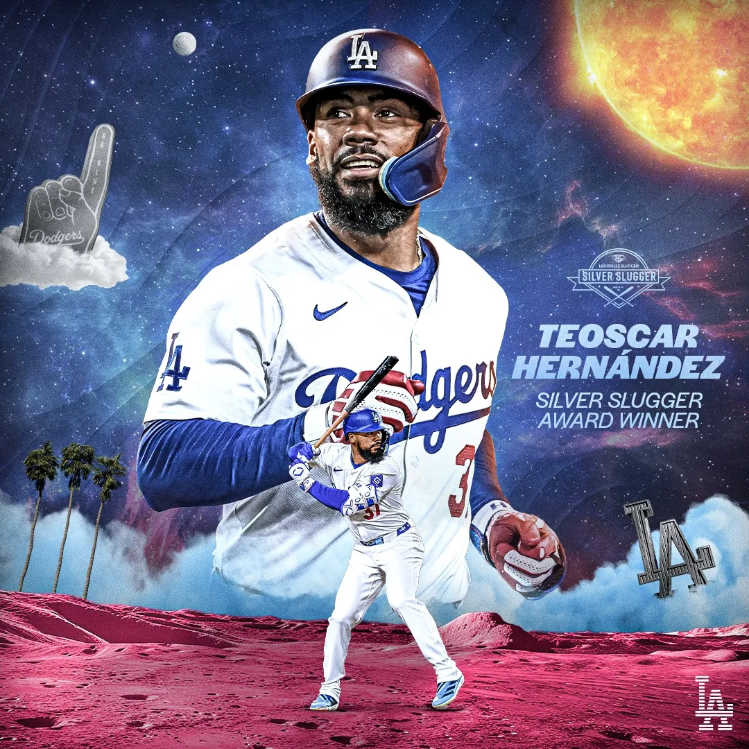 “Clutch or Liability?” – Teoscar Hernández’s Big Hit Can’t Cover Dodgers’ Defensive Disaster