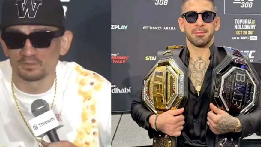 image_687f11c91f89a "A d*mn f*cking belt" Holloway Shoots Straight at Topuria for Carrying the BMF Belt Around in Circles!