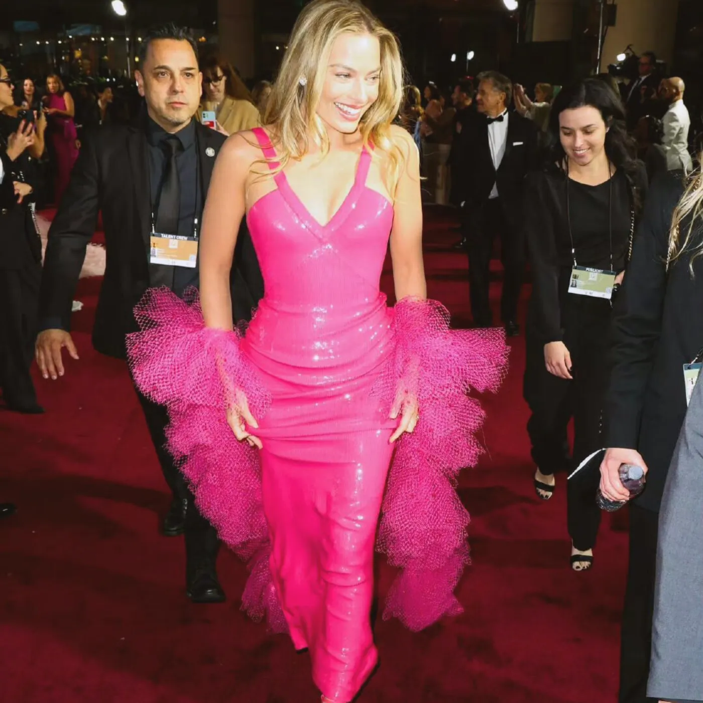 image_687f413e2f443 Margot Robbie’s Pink Evolution: From Sweet Bubblegum to Fierce Flamingo