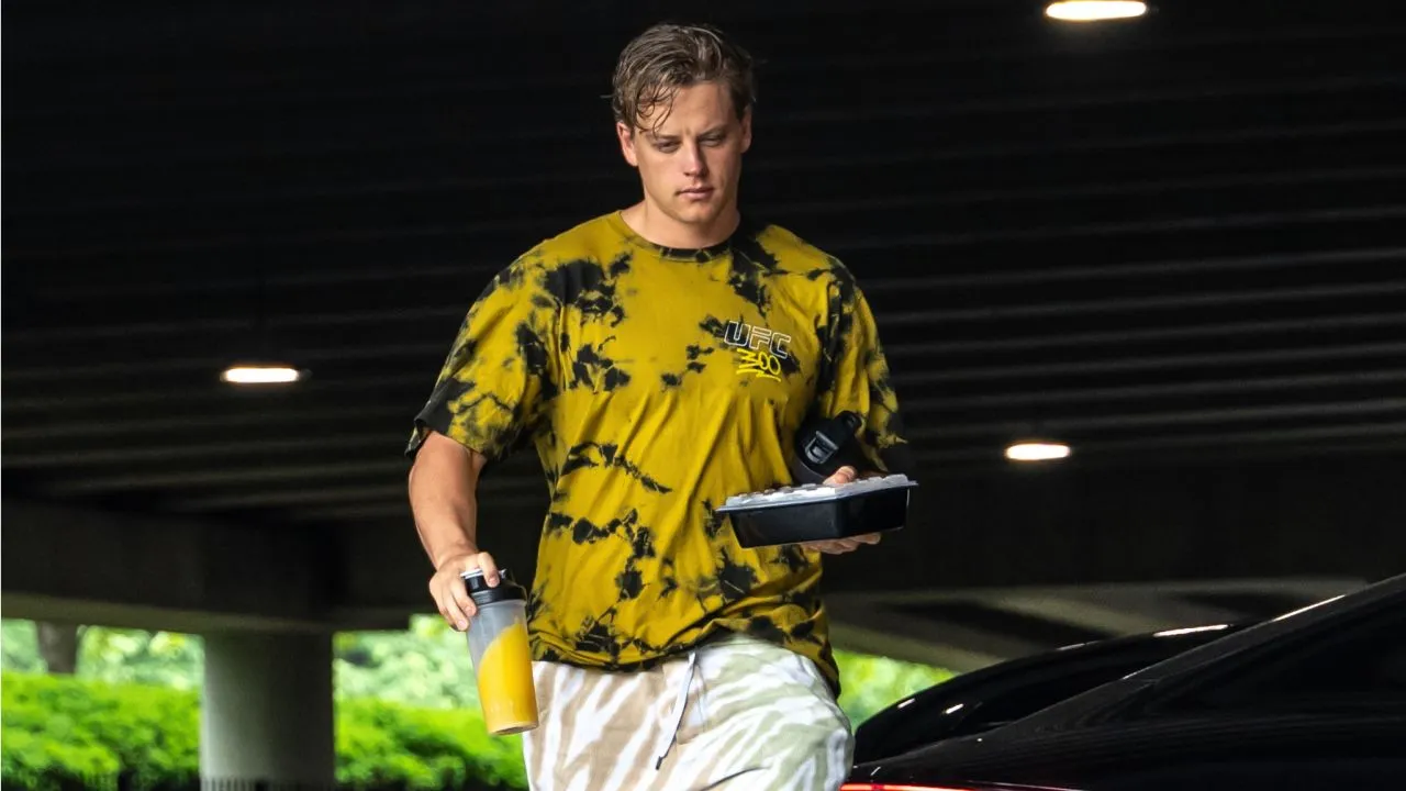 image_6880800aa7049 Joe Burrow Just Showed Up to Training Camp Like a Rock Star — You Won’t Believe This Tie-Dye Fit!