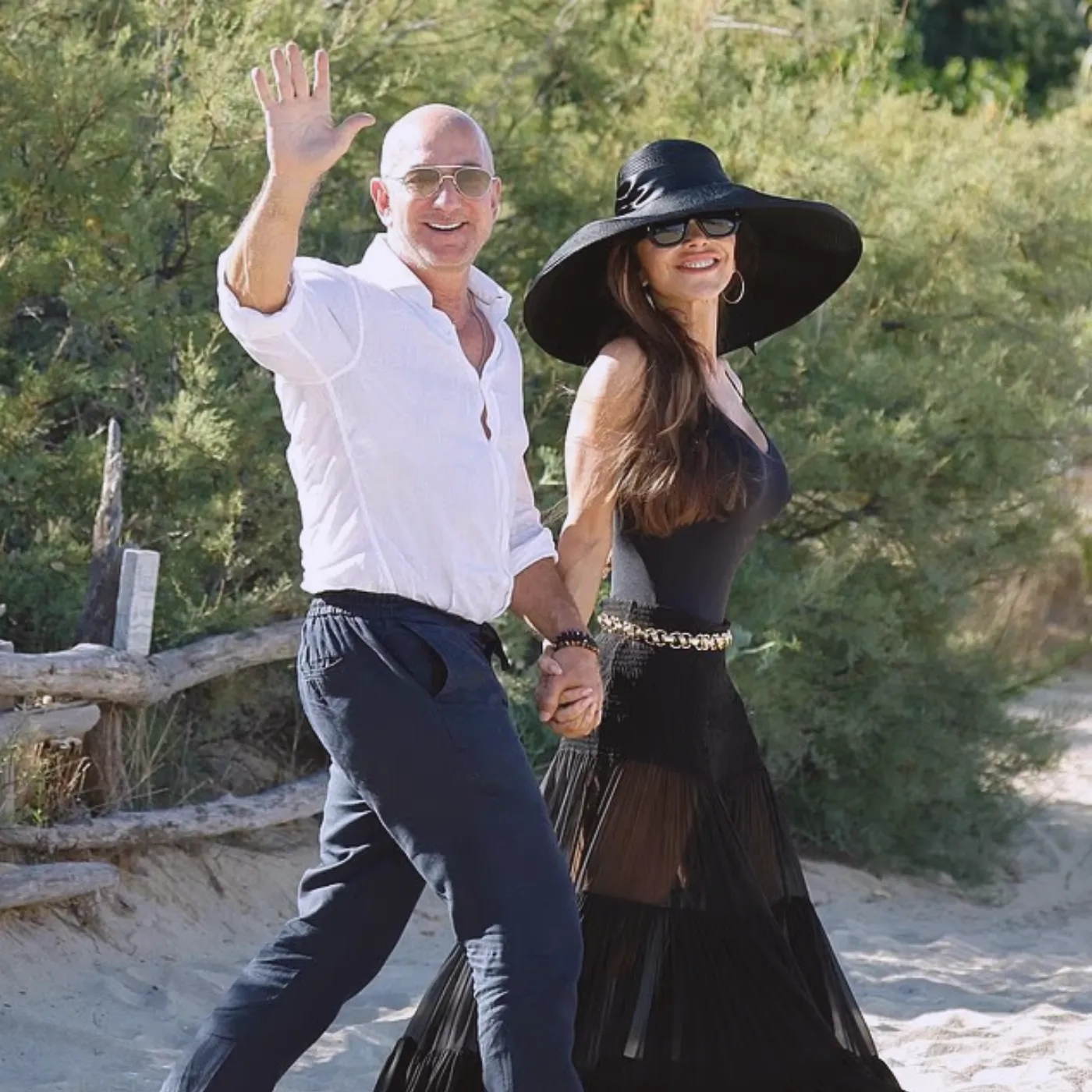 image_688088df1816d Jeff Bezos Films LeBron James and Lauren Sanchez at Explosive Drake Diss Party During Cannes Trip