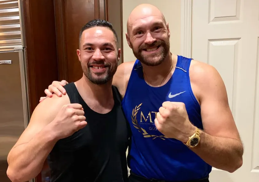 Joseph Parker Pays a Surprise Visit to Tyson Fury Ahead of 'The Fury's' Season 2 Premiere