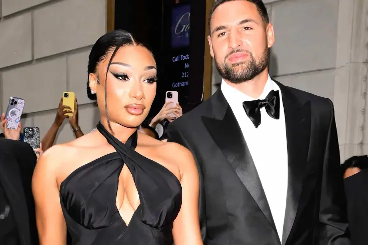 Klay admits his relationship with Megan 'elevated' his golf game.