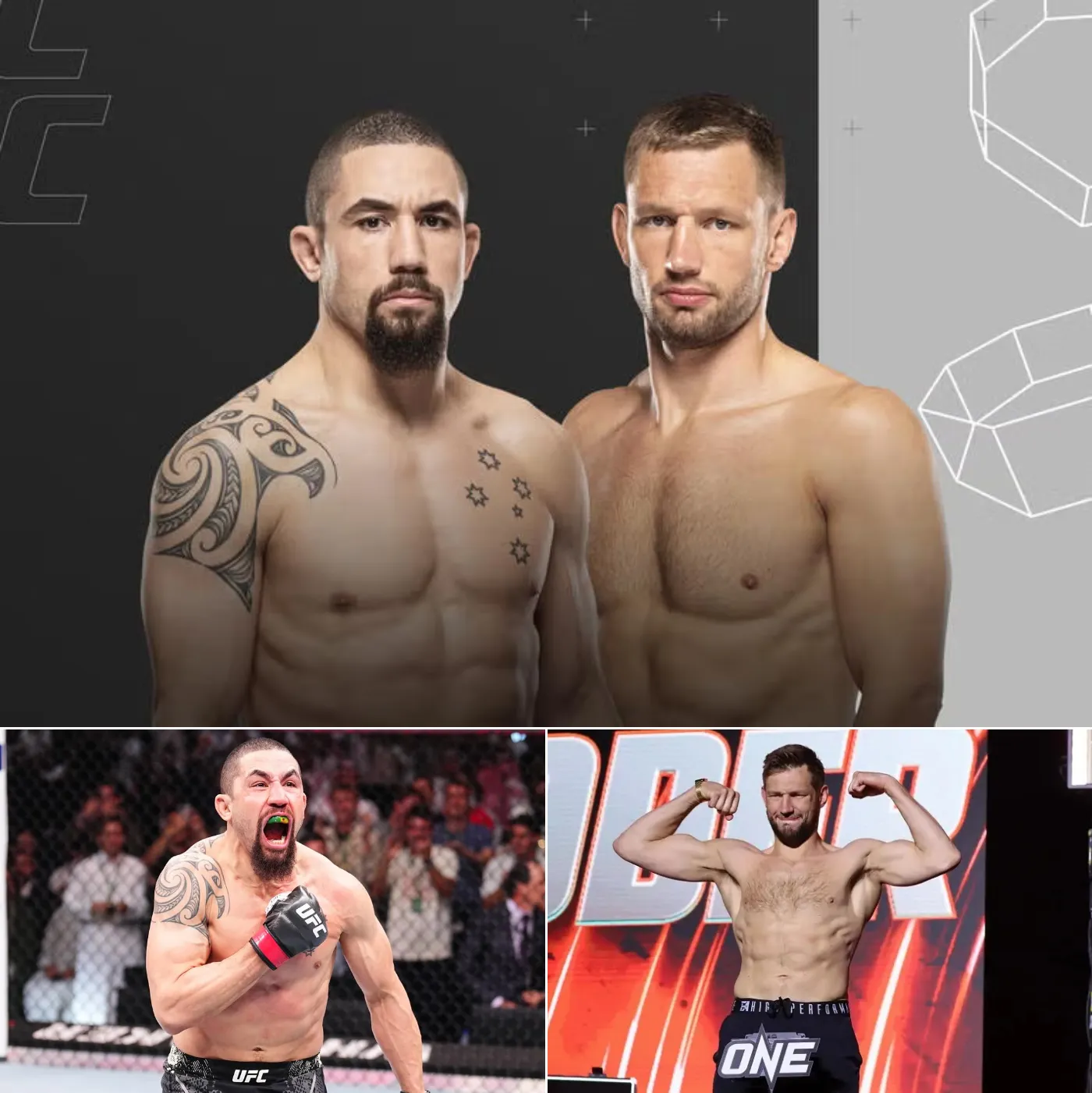 What weapon is Robert Whittaker hiding to take down Reinier de Ridder? The fun part lies in his very interesting