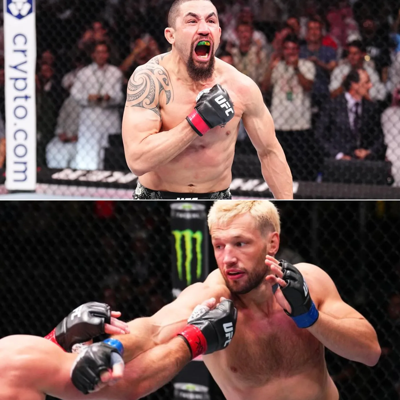 image_68830d618d5b2 Whittaker didn't need to use much force to defeat his opponent - he just flicked his fingers enough to knock Reinier de Ridder out.