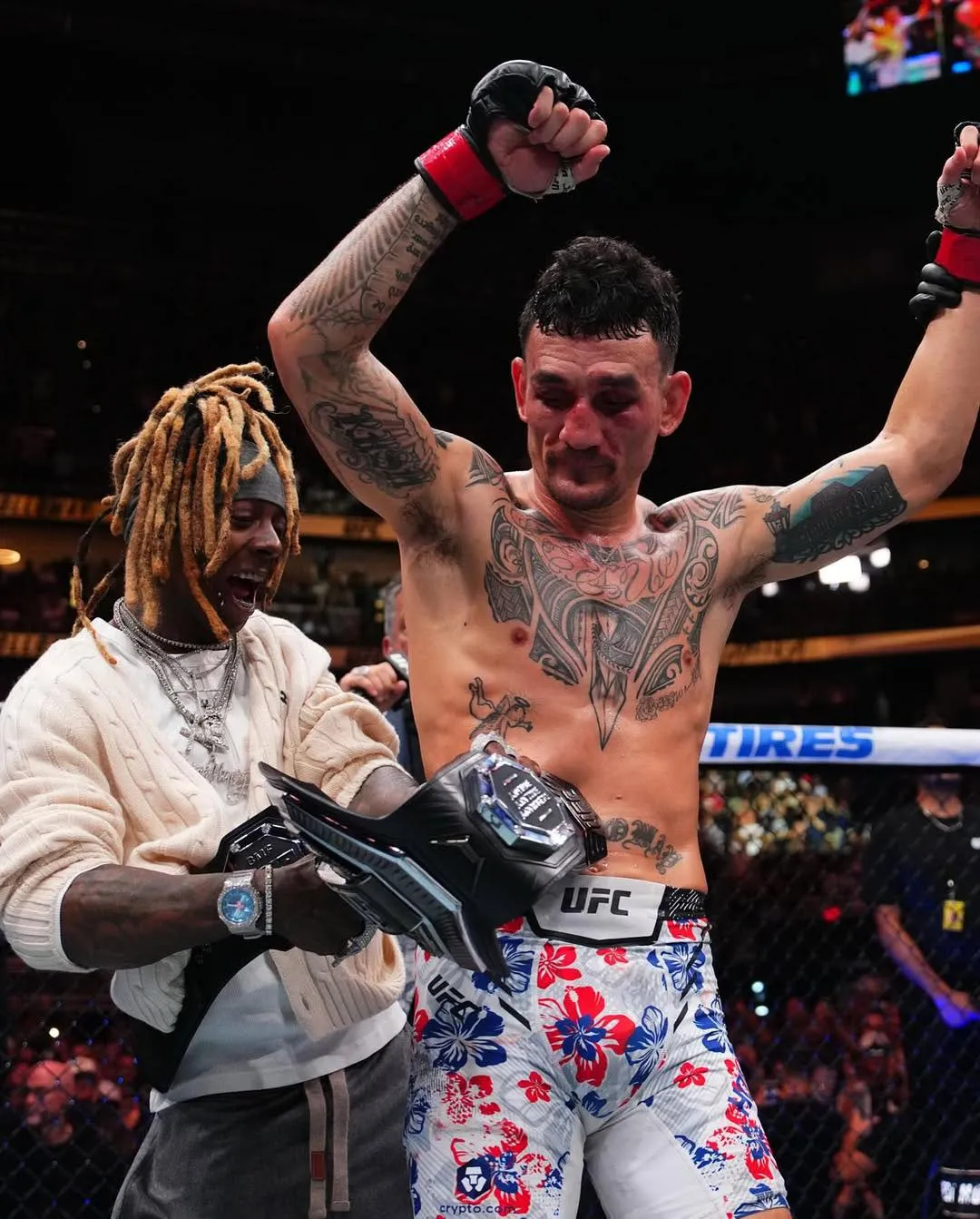 Fans Go Wild After Lil Wayne Surprises Star Dustin Poirier with This Unexpected Shout-Out