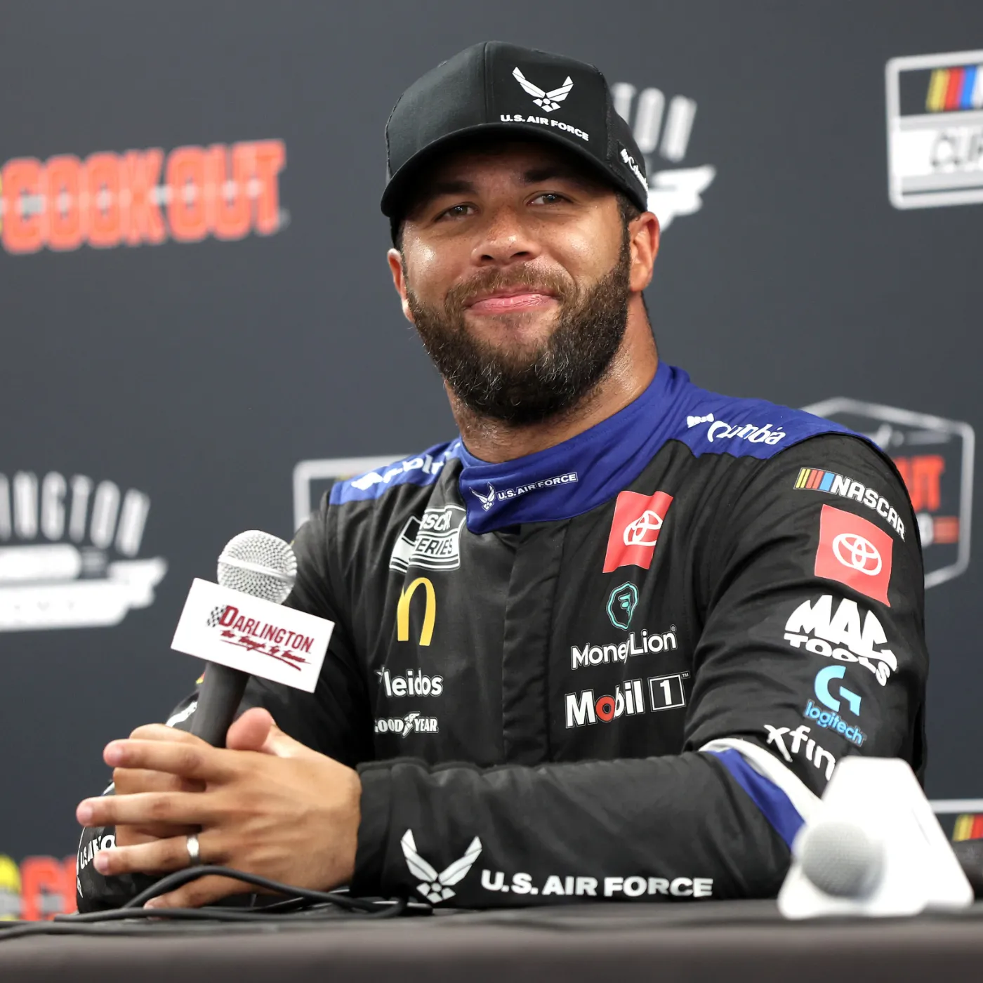 image_68832115e7b8c BREAKING: Bubba Wallace fired back at Kyle Busch with a fiery response: "Kyle can keep running his mouth, but..." Immediately, Kyle Busch angrily retorted with nine words that left Bubba Wallace speechless.