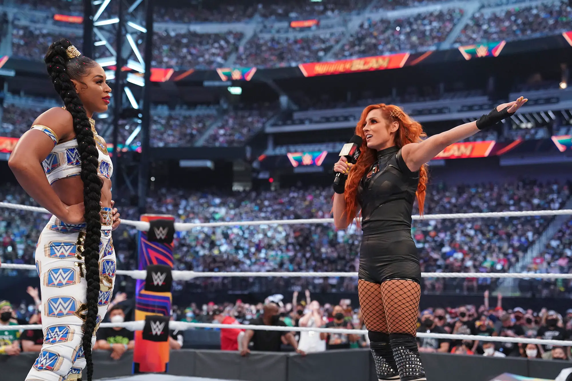 Becky Lynch Promised to 'Give the Title Back' While Bianca Was Crying Backstage – Seven Months Later, She Kept That Promise at WrestleMania