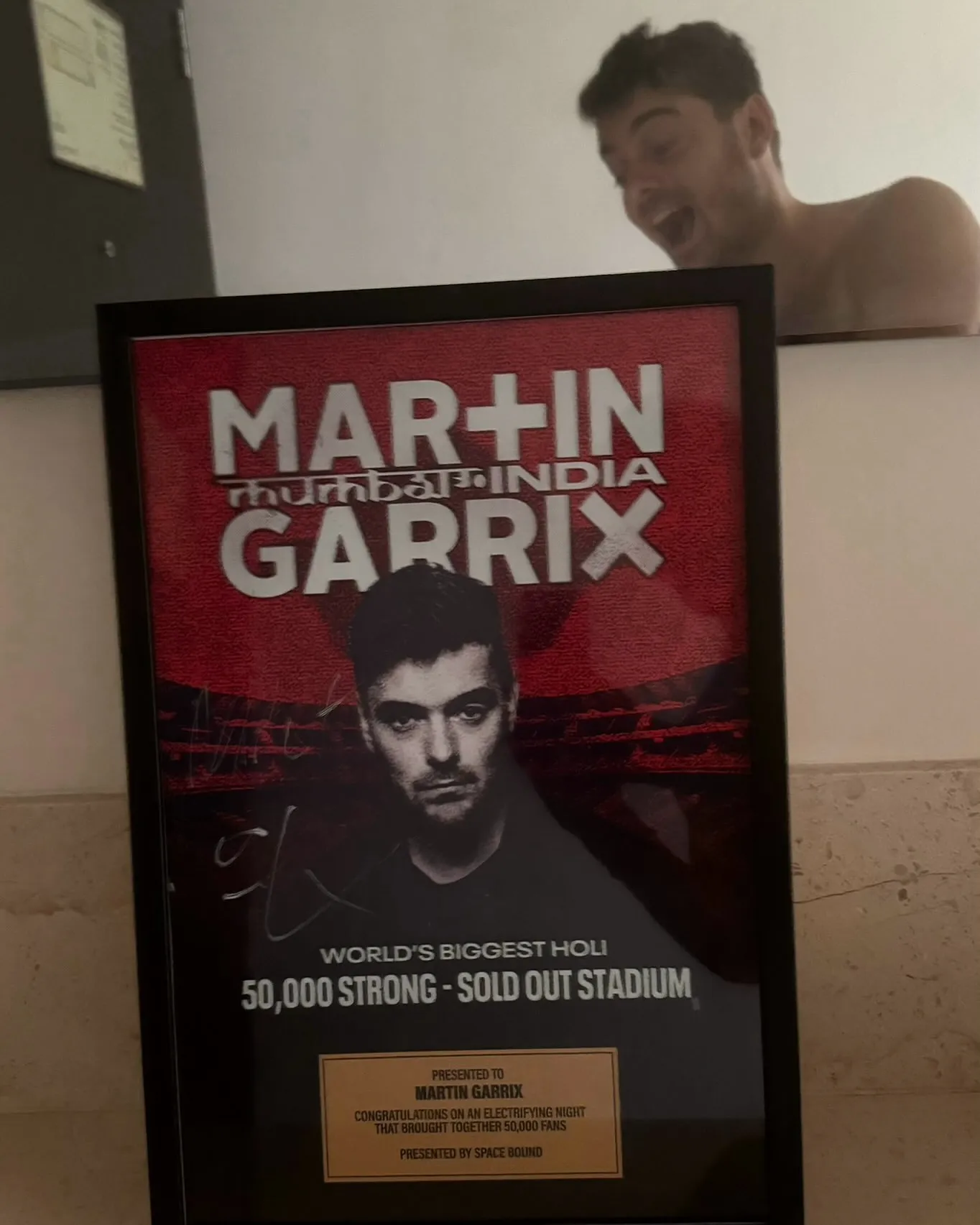 Here's a DJ's happy face - What news did he get after his tour in India?