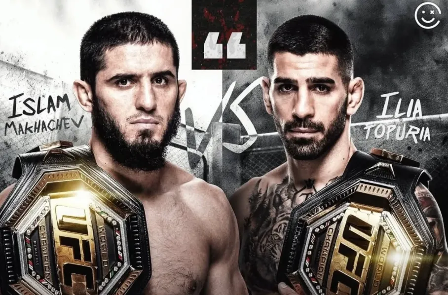 Makhachev Mocks Topuria's #1 P4P Ranking: 'It's Just a Marketing Gimmick!'