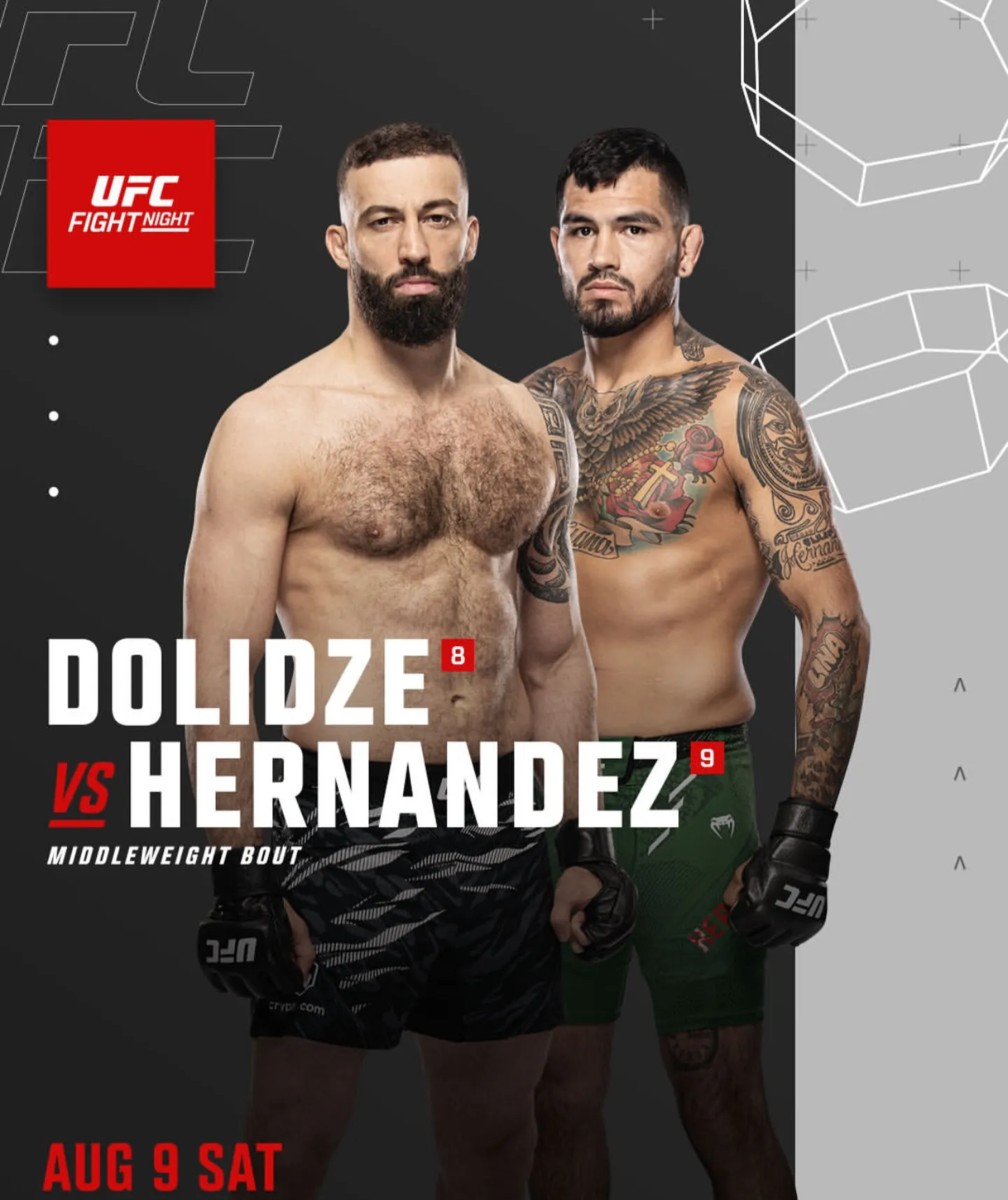 Anthony Hernandez shrugged: Googled Roman Dolidze—still no impression.