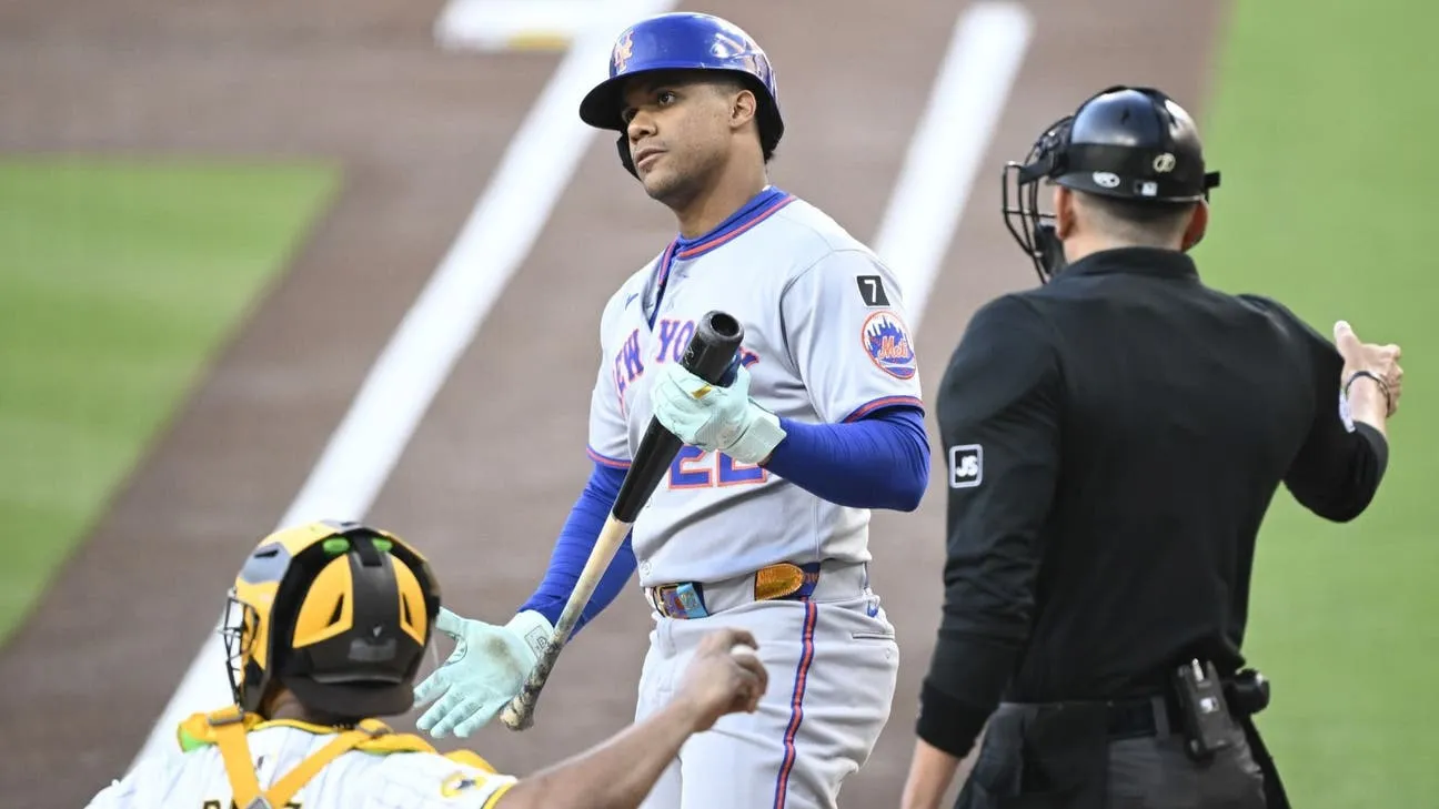 image_68887ffca3b0c Juan Soto Explodes at Umpire in Wild Mets vs. Padres Clash — Crowd ERUPTS After Controversial Strike Call