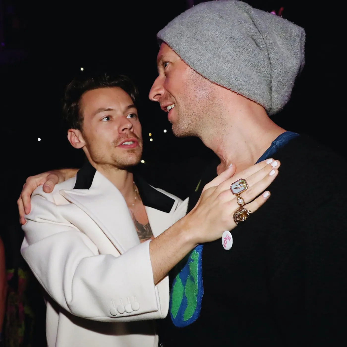 Harry Styles Didn’t Know. The Crowd Didn’t Know. But Chris Martin Was in That Stadium.