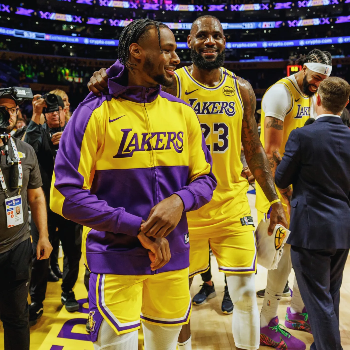 image_6889a4fe674d5 From Nepo Baby to Real Threat: Bronny James Just Shut Down Every Hater With 1 Practice Clip