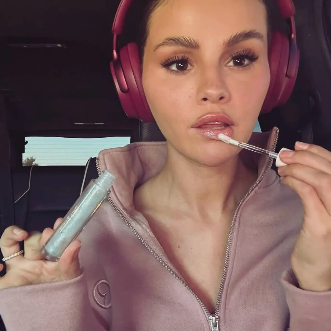 Selena Gomez Steps Out After Work All Eyes Skip Rare Beauty To Focus On What’s Real