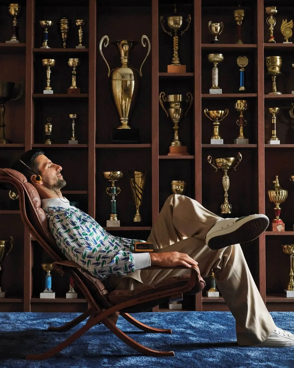 Novak Djokovic Spends $130,000 on One Champagne Bottle During Lavish Greek Getaway with Family — and Fans Can’t Believe the Reason Why