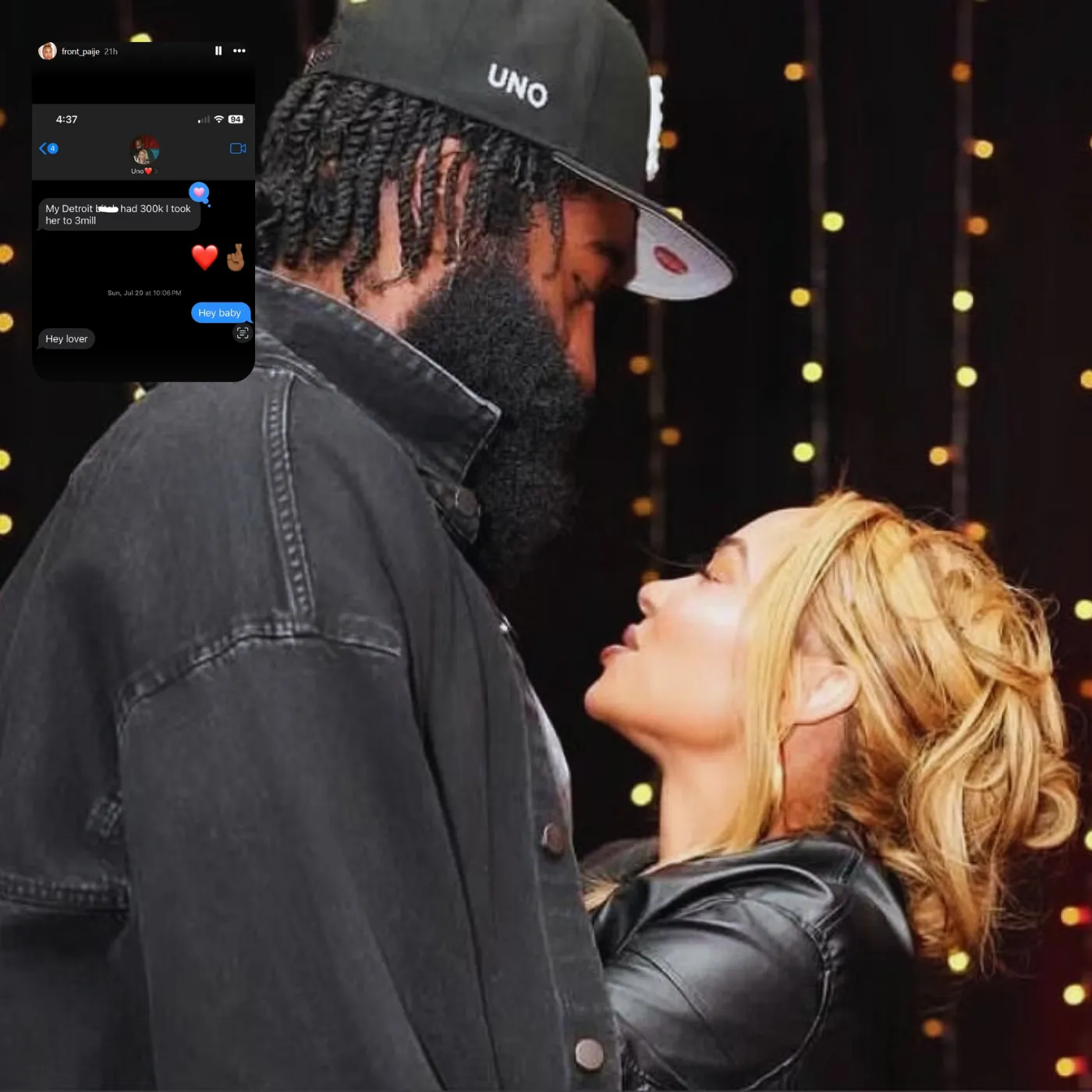 image_688f0263939b8 Paije Speight Sends Internet Into Frenzy With Private Name James Harden Gave Her