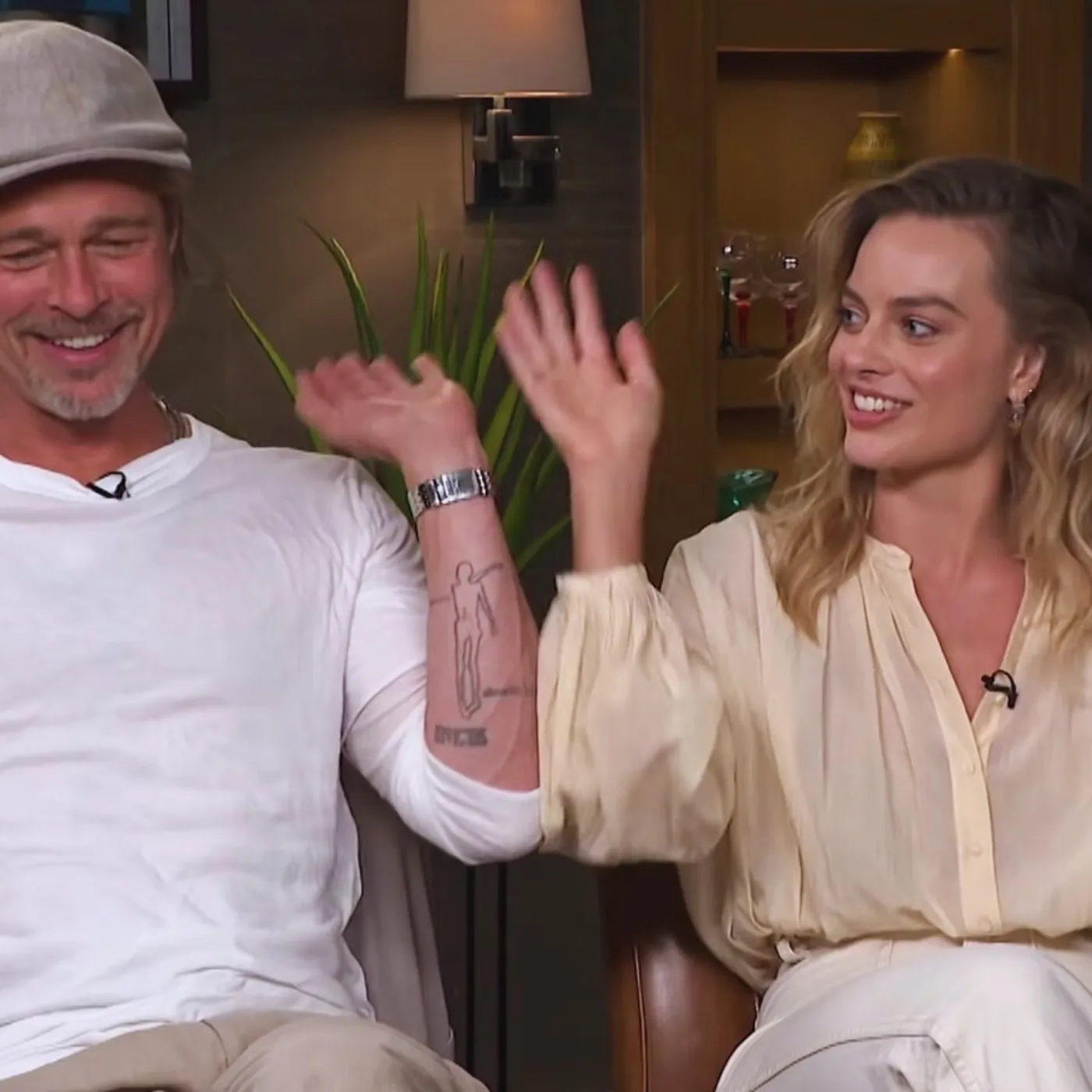 Margot Robbie Got What Kerry Washington Could Only Dream Of from Brad Pitt