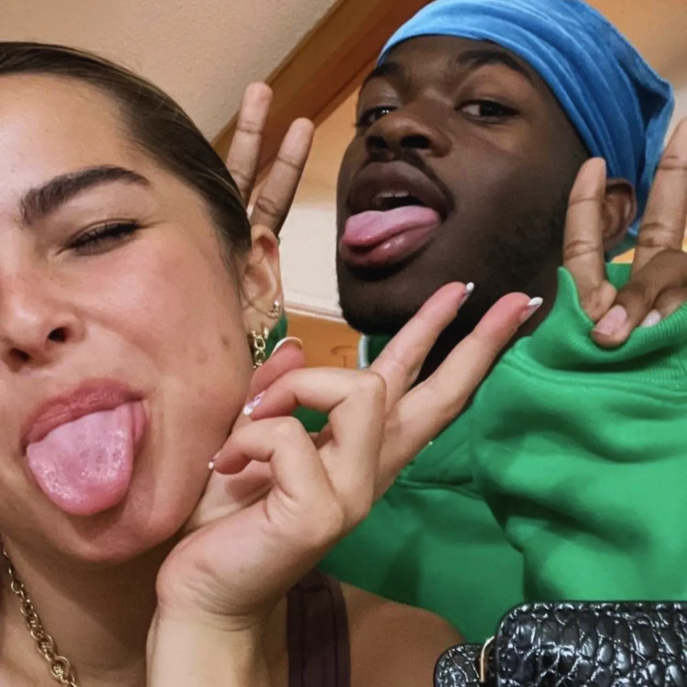 image_6890430564d4a Addison Rae Literally Lost It When Lil Nas X Popped Up