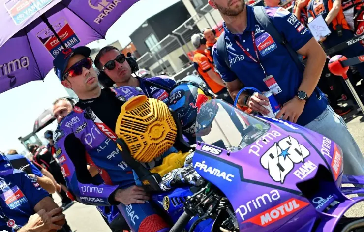 Miguel Oliveira caught in a moment of fatigue - a sign of exhaustion?